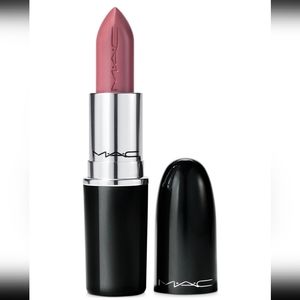 MAC LUSTREGLASS SHEER-SHINE LIPSTICK SYRUP/Blue Pink. BNIB